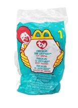 McDonald’s 1999 Ty Teenie Beanie Babies #1 Freckles The Leopard - $166.60 MXN