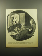1960 Cartoon by William O&#39;Brian - Tonight we have an interesting letter - $14.99