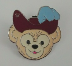 Disney Hidden Mickey 4 of 5 Duffy The Bear Wearing Captain Hook&#39;s Hat Pin - £3.42 GBP