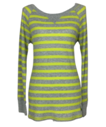 Old Navy Vintage 90s Women&#39;s Long Sleeve Striped Top Size L - $24.78