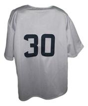 Custom Name # Hiroshima Carp Retro Baseball Jersey Button Down Grey Any Size image 5