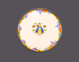 Hollinshead &amp; Kirkham Crinoline Lady round platter made in England. - $77.97