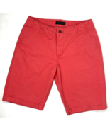 Aeropostale Jeans Shorts Men Size 30 w/ 4 Pockets Dark Pink Coral 100% C... - $243.50 MXN