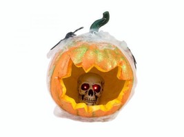 Europalms Halloween Pumpkin in Spider Web, 25cm - $29.68