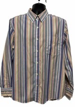 The Saville Row Company Men’s Striped Multicolour Long Sleeve Shirt Size... - £15.45 GBP