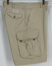 POLO BY RALPH LAUREN MEN&#39;S 34W CLASSIC BEIGE 67 CHINO CARGO SHORTS ALL C... - $52.01