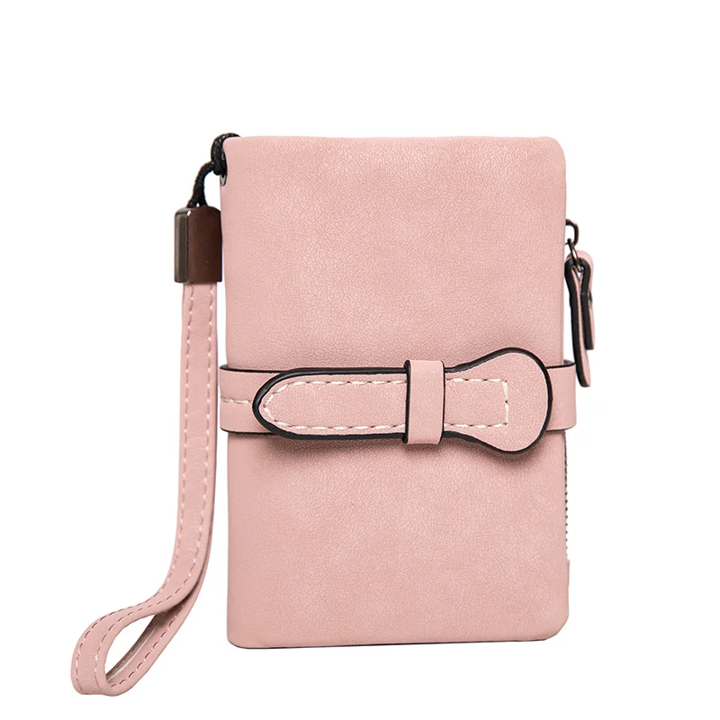 MIYIN Women&#39;s Small Bifold Leather wallet  bloc Ladies Wristlet with Card holder - $57.95