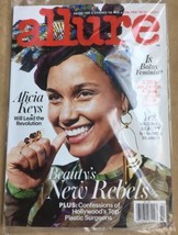 Allure Magazine February 2017 New In Plastic Ship Free Cover Alicia Keys - £15.97 GBP