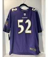 Ray Lewis #52 Baltimore Ravens Nike NFL On Field Size Medium Jersey - $99.99