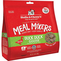 Stella And Chewys Dog Freeze-Dried Mixer Duck Goose 3.5oz. - £13.41 GBP