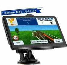 7 Inch Car & Truck Gps Navigation Touch Screen Navigator Canada+Mexico+Us - £65.12 GBP