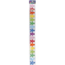 Classroom Die-Cut Borders 3 inch X36 inch 12 Per Pkg Rainbow People - $42.38 CAD