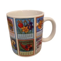 Westwood 2000 Coffee Mug Y2K 21st Century Calendar Months Colorful Cup 16oz - £14.62 GBP