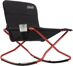Coleman Cross Rocker Outdoor Rocking Chair, Portable Folding Chair With ... - £115.76 GBP