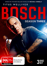 Bosch Season 3 DVD | Titus Welliver | Region 4 - £19.58 GBP