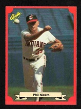 Cleveland Indians Phil Niekro 1988 Classic Red #198 ! - £0.56 GBP