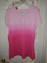 Pink Two-tone Top White Stag - $19.99