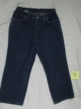Lands End 4p 4 petite Boot cut cropped Jeans women  23&quot; inseam - $11.87