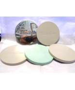 Lot of 5 BATH &amp; BODY WORKS 3-Wick Candle (#8) Jar Lids Tops Covers - $4.49