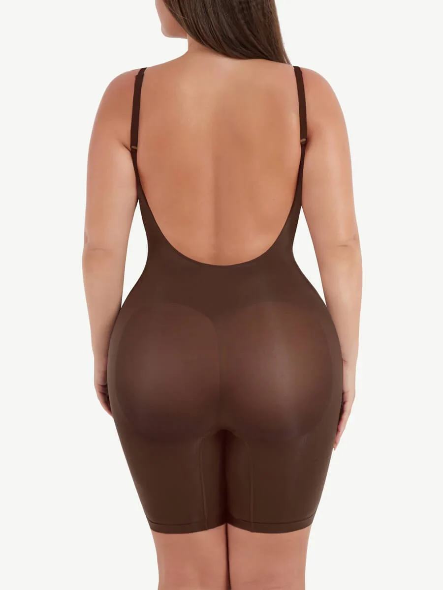 Seamless Shaper Open Back Bodysuit - $49.99