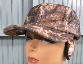 Camo Fleece Insulated Ear Flaps Small Northwest Territory Hunting Hat Cap - £11.58 GBP