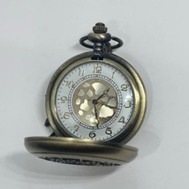 Vintage Pocket Watch Roman Numeral Scale Quartz, Working! - £16.87 GBP