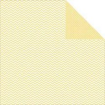 Snap Color Vibe Collection Lights 12 X 12 Double Sided Paper Buttercup - £34.44 GBP
