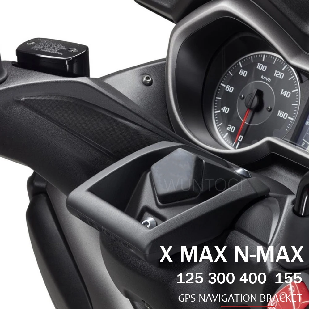New Motorcycle Accessories GPS Navigation Bracket Support Fit For YAMAHA XMAX300 - £61.85 GBP+