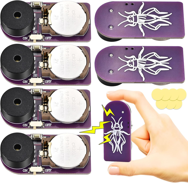 6 Pcs Cricket Noise Maker Prank, Annoyatron Cricket Chirping Pranks Stuff Kit Gi Item image 8