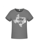  Texas T Shirt   A Little Country A Little Hood Crew Neck - Short Sleeve... - $330.71 MXN