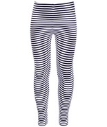 MSRP $10 Epic Threads Little Girls Striped Leggings Blue Stripe Size 6X - $4.34 CAD