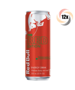 12x Cans Red Bull Watermelon Flavor Energy Drink 12oz Vitalizes Body &amp; M... - £40.72 GBP