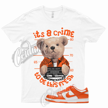 CRIME T Shirt for Dunk Low Syracuse Orange Blaze Starfish Star High 1 University - £18.10 GBP+