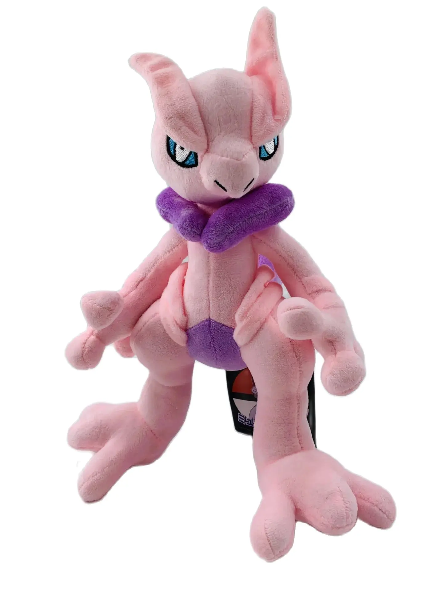 30cm Pokemon Mega Mewtwo X Plush Doll Cartoon Go dex Mew Soft Stuffed Kawaii Ani - £8.53 GBP