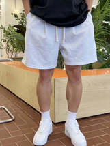 Men&#39;s Plus Size Solid Drawstring Shorts - $24.49