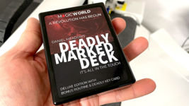 Deadly Marked Deck Blue Bicycle (Gimmicks And Online Instructions) By Magic World - $67.27