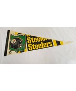 ORIGINAL Vintage 1990s Wincraft Pittsburgh Steelers Full Size Pennant - £19.38 GBP