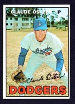Los Angeles Dodgers Claude Osteen 1967 Topps #330 nr mt - £4.32 GBP
