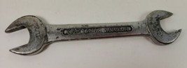 Vintage Underlined Craftsman Vanadium 11/16&quot; - 19/32&quot; Open End Wrench 1027 USA - £6.14 GBP