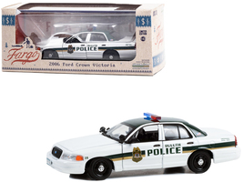 2006 Ford Crown Victoria Police Interceptor White with Green Top &quot;Duluth Minneso - £29.48 GBP