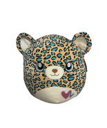 Squishmallow Liv The Leopard Hearts Kellytoy Animal Stuffed Plush Toy La... - £31.31 GBP