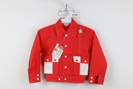 Deadstock Vintage 70s Streetwear Boys 5 Checkered Water Repellant Rain J... - $59.35