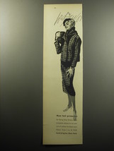 1957 Lord & Taylor Fashion Advertisement - New fall primaries - $18.49