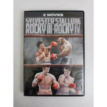 Rocky III &amp; IV Double Feature DVD Sylvester Stallone - £3.04 GBP