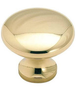 Amerock 1 5/16&quot; Polished Brass Traditional Euro Knob - Drawer Pull - $3.29