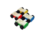 4 VINTAGE FISHER PRICE LITTLE PEOPLE # 930 REPLACEMENT CARS FOR PARKING ... - £18.68 GBP
