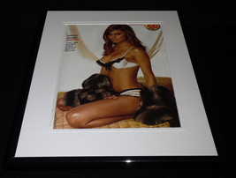 Vanessa Minnillo Lingerie Framed 11x14 Photo Display - £27.21 GBP