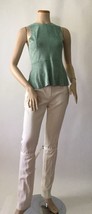 NEW Ann Demeulemeester Ivory Buckle At Knee Trousers (Size 40/6) - MSRP ... - $149.95