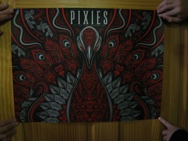 Pixies Poster The July 24 2018 Raleigh North Carolina Concert Poster - £211.43 GBP