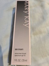 Mary Kay CC Cream Sunscreen Broad Spectrum SPF 15 Deep Date 05/21 - £9.59 GBP